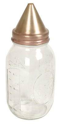 Pycnometer Top and Glass Jar— H-3381